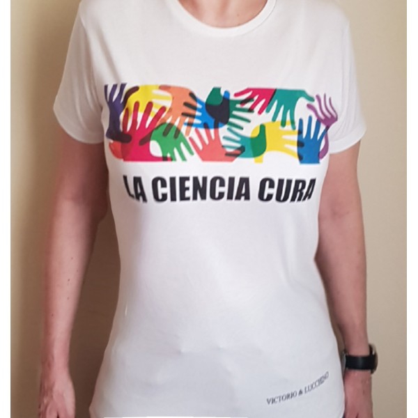 arpón Tractor Juicio Camiseta Mujer Solidaria Fundación Isabel Gemio Victorio & Lucchino -  Fundación Isabel Gemio